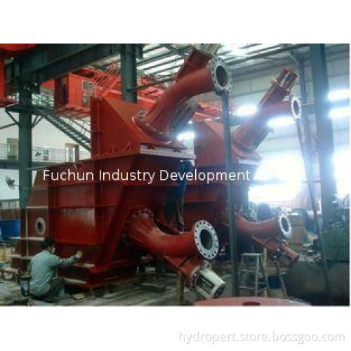 Double Nozzles Horizontal Pelton Turbine Unit, Free-Jet Imp